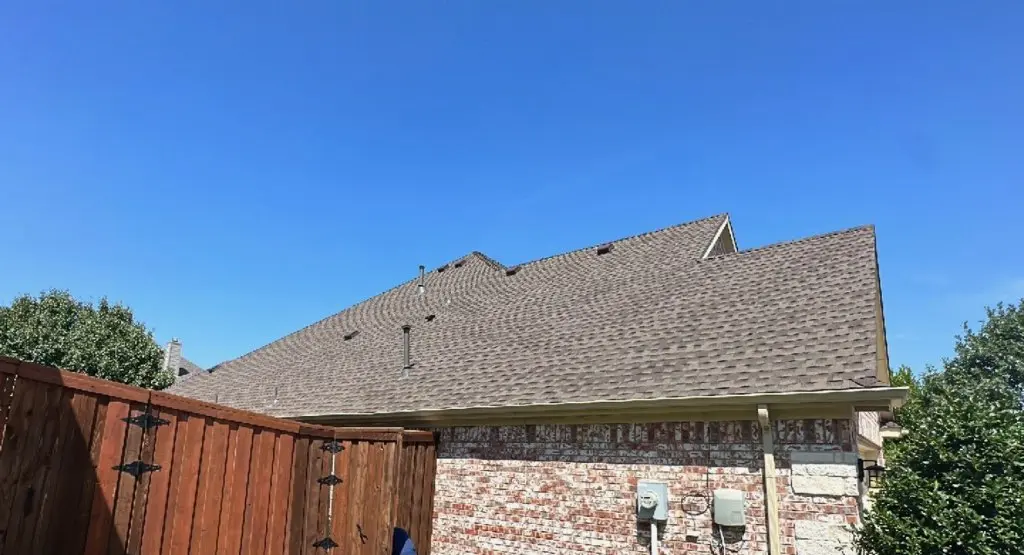 Completed roof replacement project in Picture Rocks